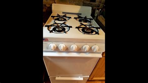 how to convert magic chef gas stove to propane